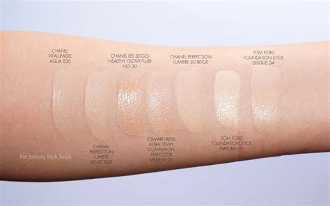 primer chanel les beiges|Chanel Les Beiges colour chart.